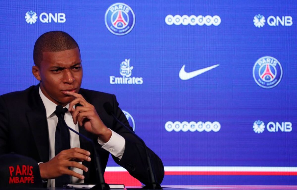 GALERIE FOTO Mbappe a fost prezentat la PSG » Atacantul explică de ce a ales să semneze cu parizienii