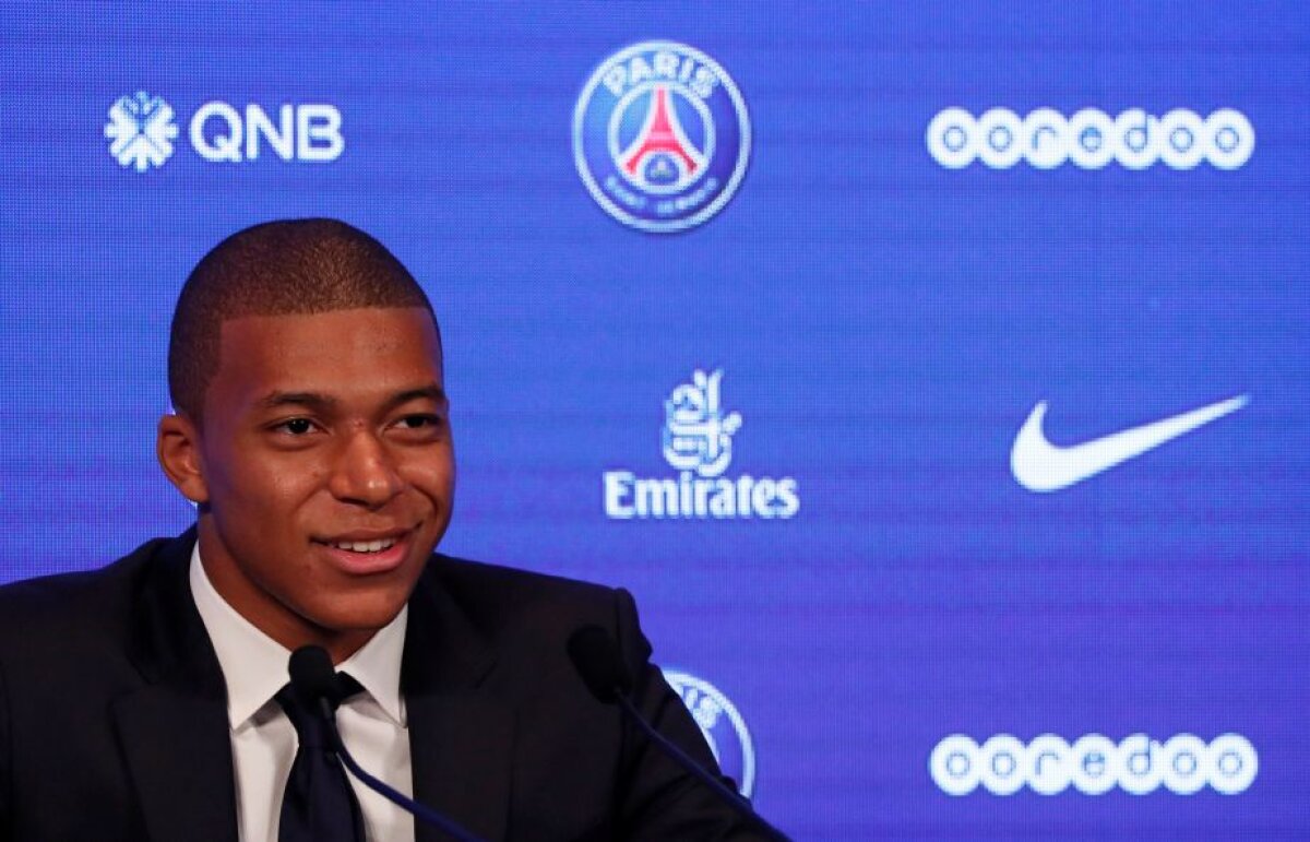 GALERIE FOTO Mbappe a fost prezentat la PSG » Atacantul explică de ce a ales să semneze cu parizienii