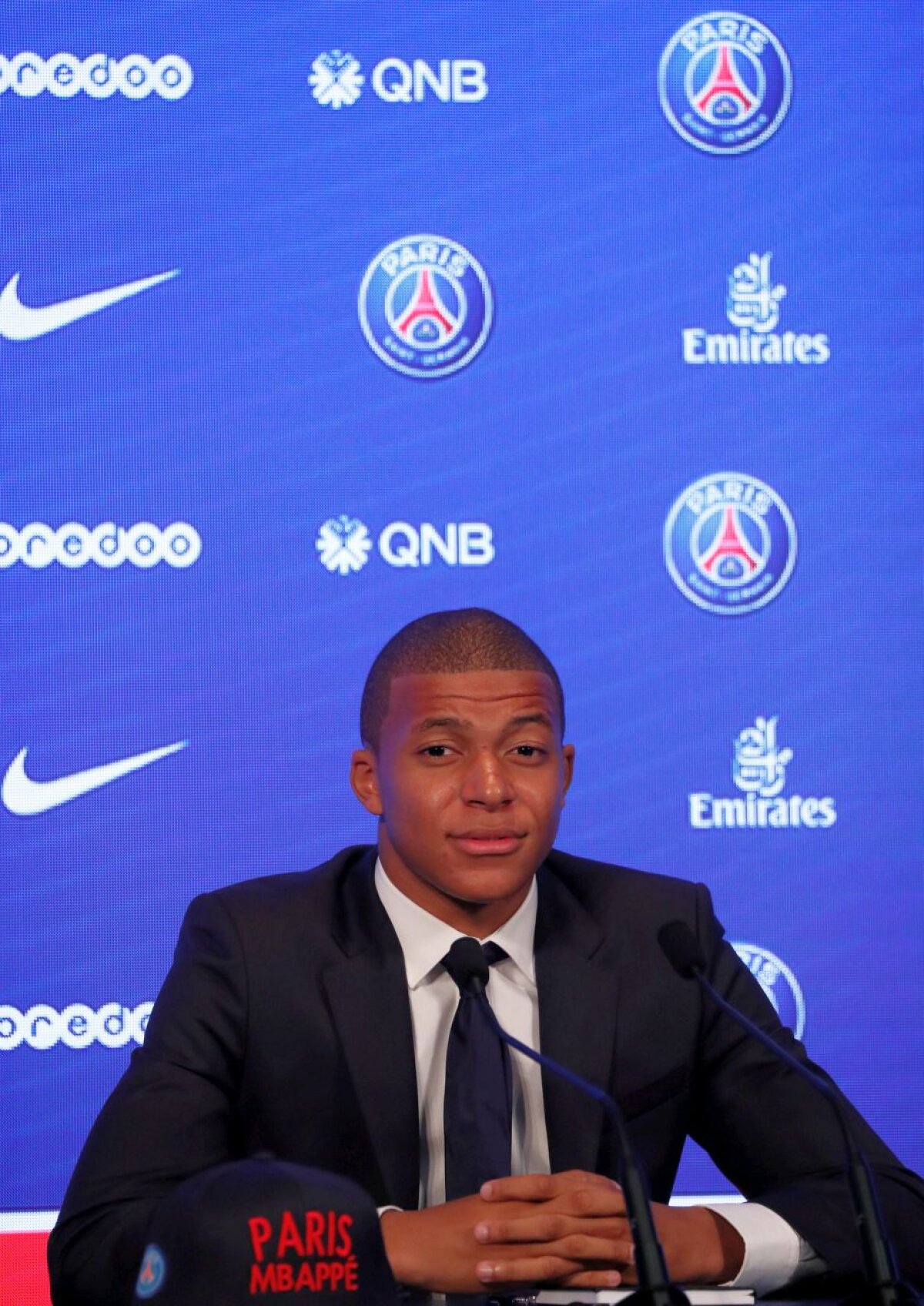 GALERIE FOTO Mbappe a fost prezentat la PSG » Atacantul explică de ce a ales să semneze cu parizienii