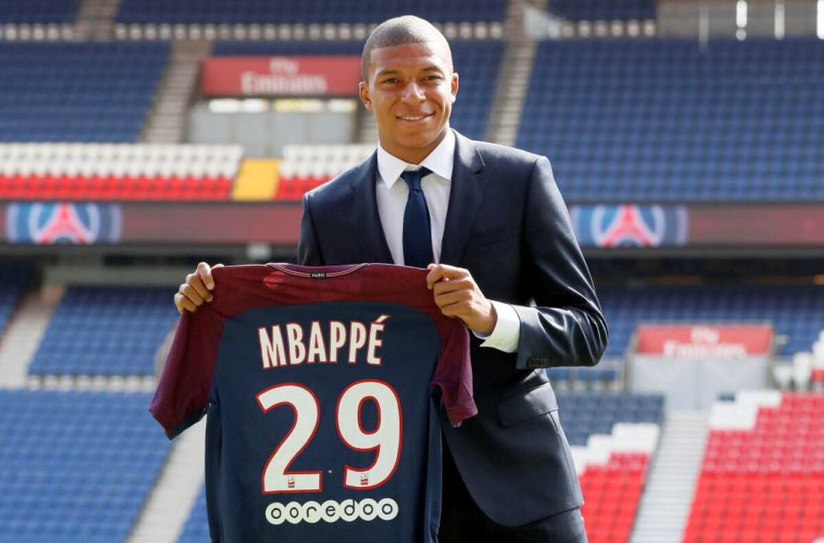 GALERIE FOTO Mbappe a fost prezentat la PSG » Atacantul explică de ce a ales să semneze cu parizienii