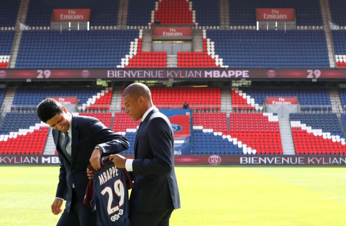 GALERIE FOTO Mbappe a fost prezentat la PSG » Atacantul explică de ce a ales să semneze cu parizienii