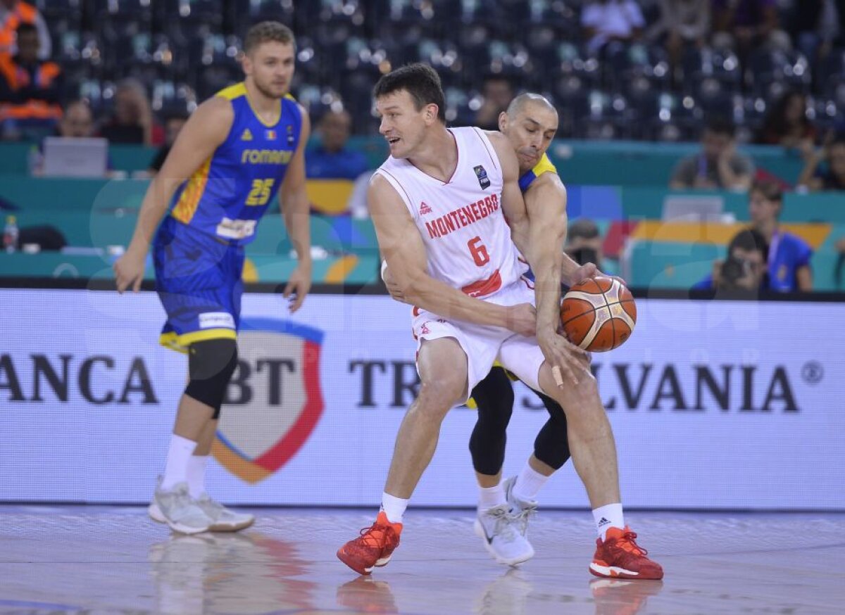 GALERIE FOTO Final în România - Muntenegru, 69-86: perfomanță ISTORICĂ reușită de un jucător român! » Nimeni nu mai reușise asta din 1993