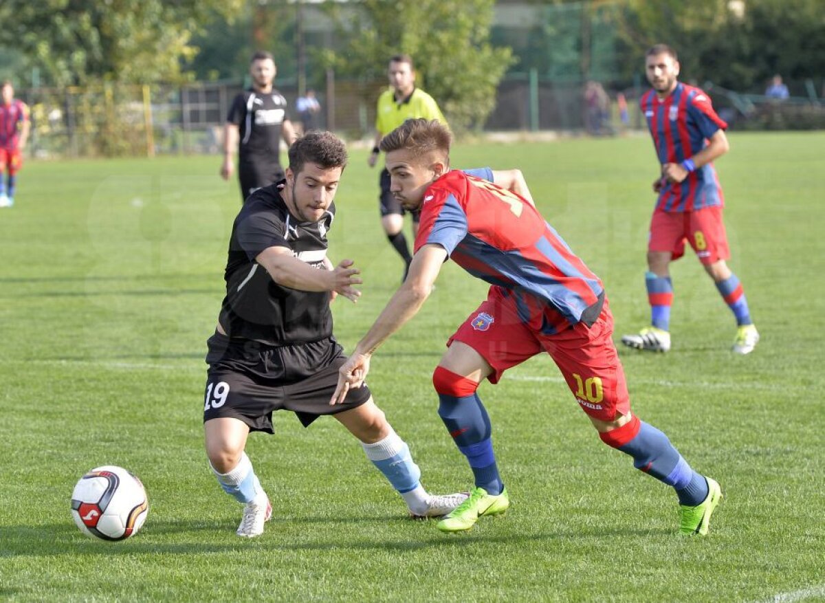 VIDEO+FOTO » Steaua și Rapid au câștigat în etapa a 2-a din Liga a 4-a! Giuleștenii s-au chinuit în meciul de astăzi