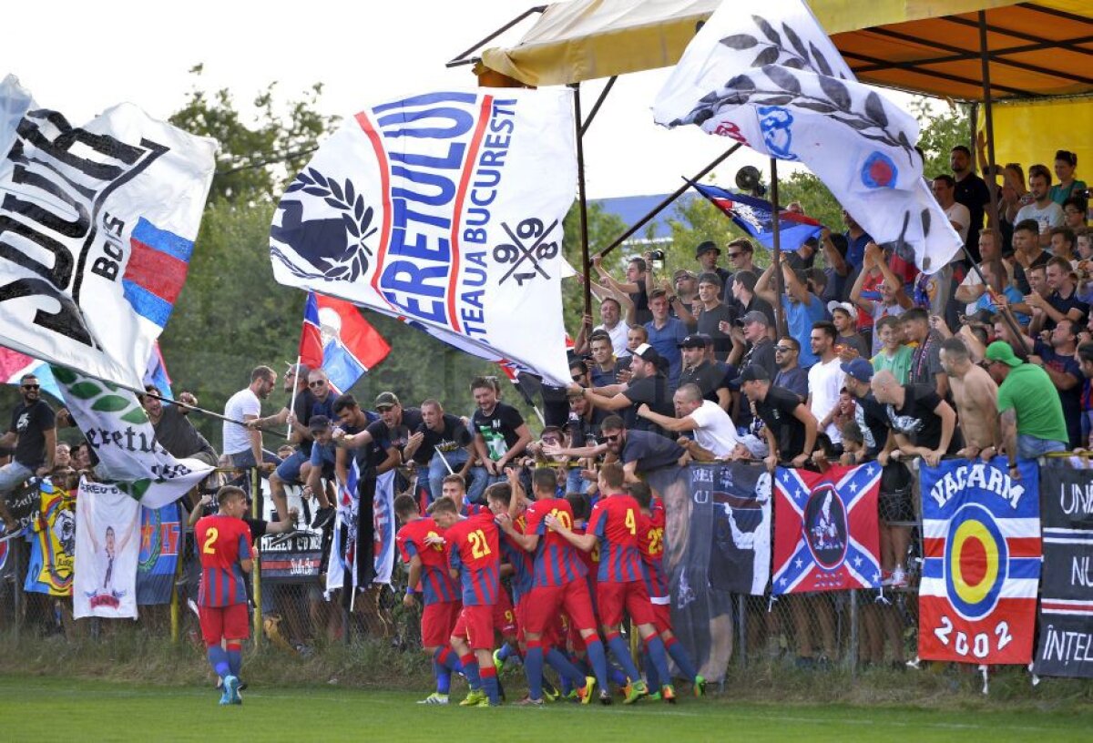 VIDEO+FOTO » Steaua și Rapid au câștigat în etapa a 2-a din Liga a 4-a! Giuleștenii s-au chinuit în meciul de astăzi