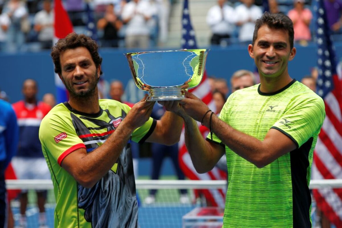 FOTO Horia Tecău și Jean-Julien Rojer, campioni la US Open! Victorie superbă în 2 seturi pentru al doilea turneu de Mare Șlem din carieră