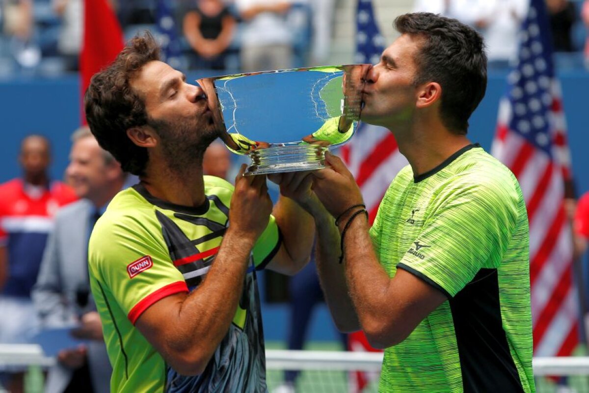 FOTO Horia Tecău și Jean-Julien Rojer, campioni la US Open! Victorie superbă în 2 seturi pentru al doilea turneu de Mare Șlem din carieră