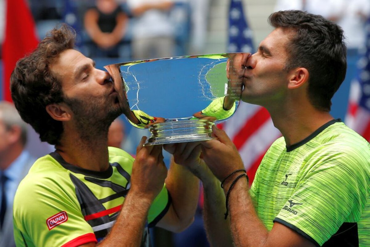 FOTO Horia Tecău și Jean-Julien Rojer, campioni la US Open! Victorie superbă în 2 seturi pentru al doilea turneu de Mare Șlem din carieră