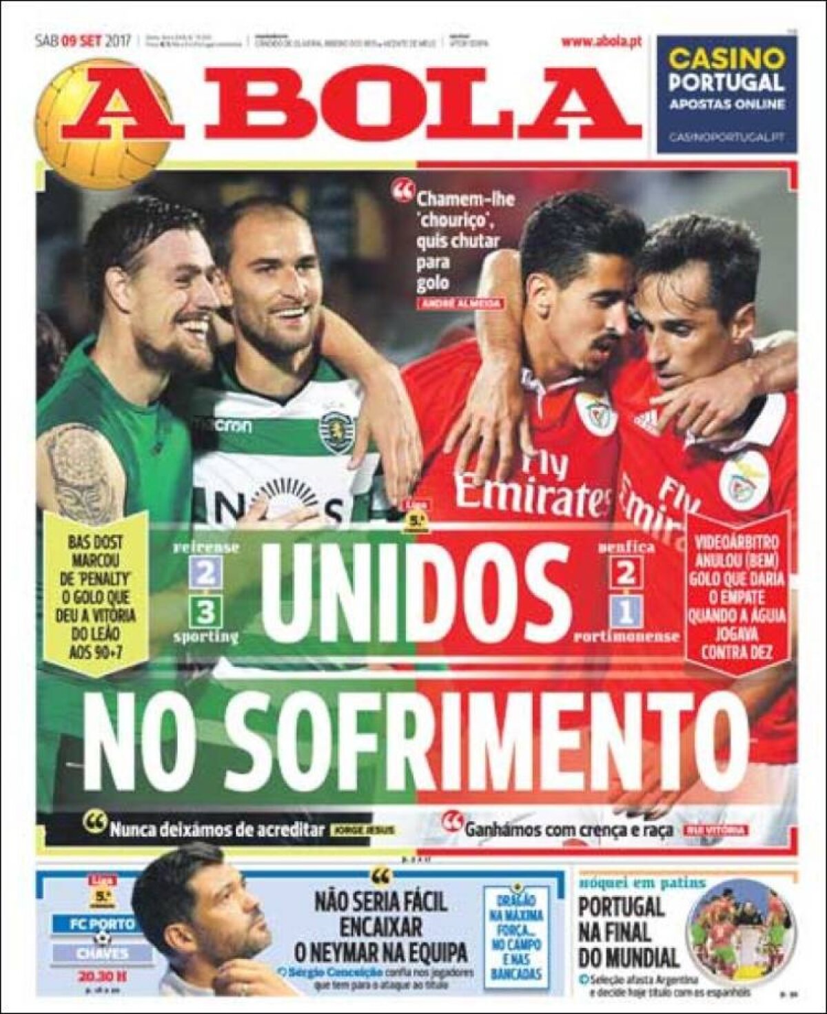 Ce scriu azi ziarele de sport din lume (9 septembrie 2017)