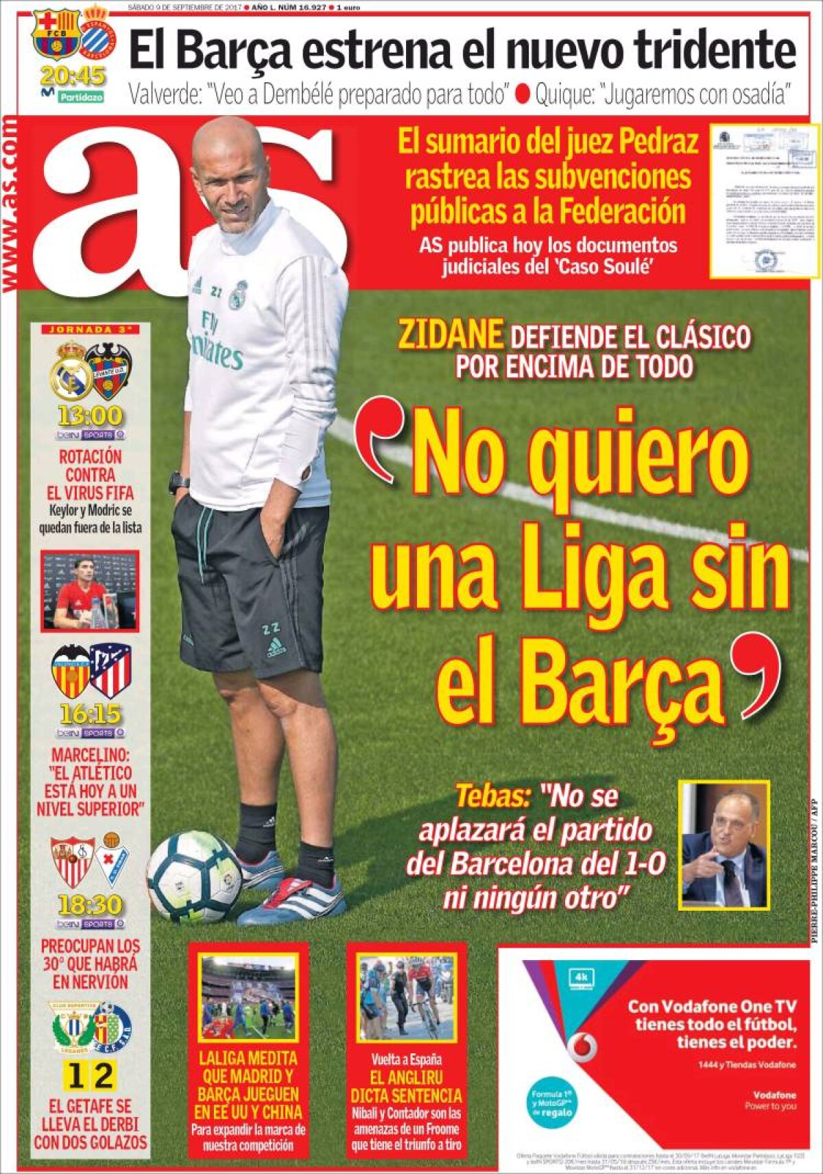 Ce scriu azi ziarele de sport din lume (9 septembrie 2017)