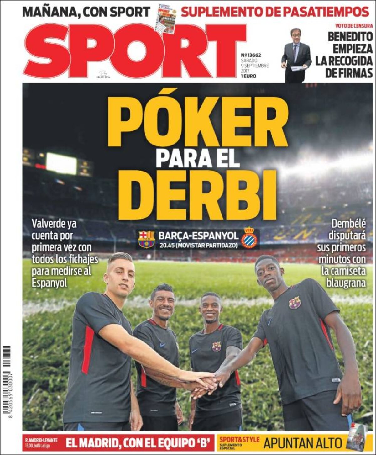 Ce scriu azi ziarele de sport din lume (9 septembrie 2017)