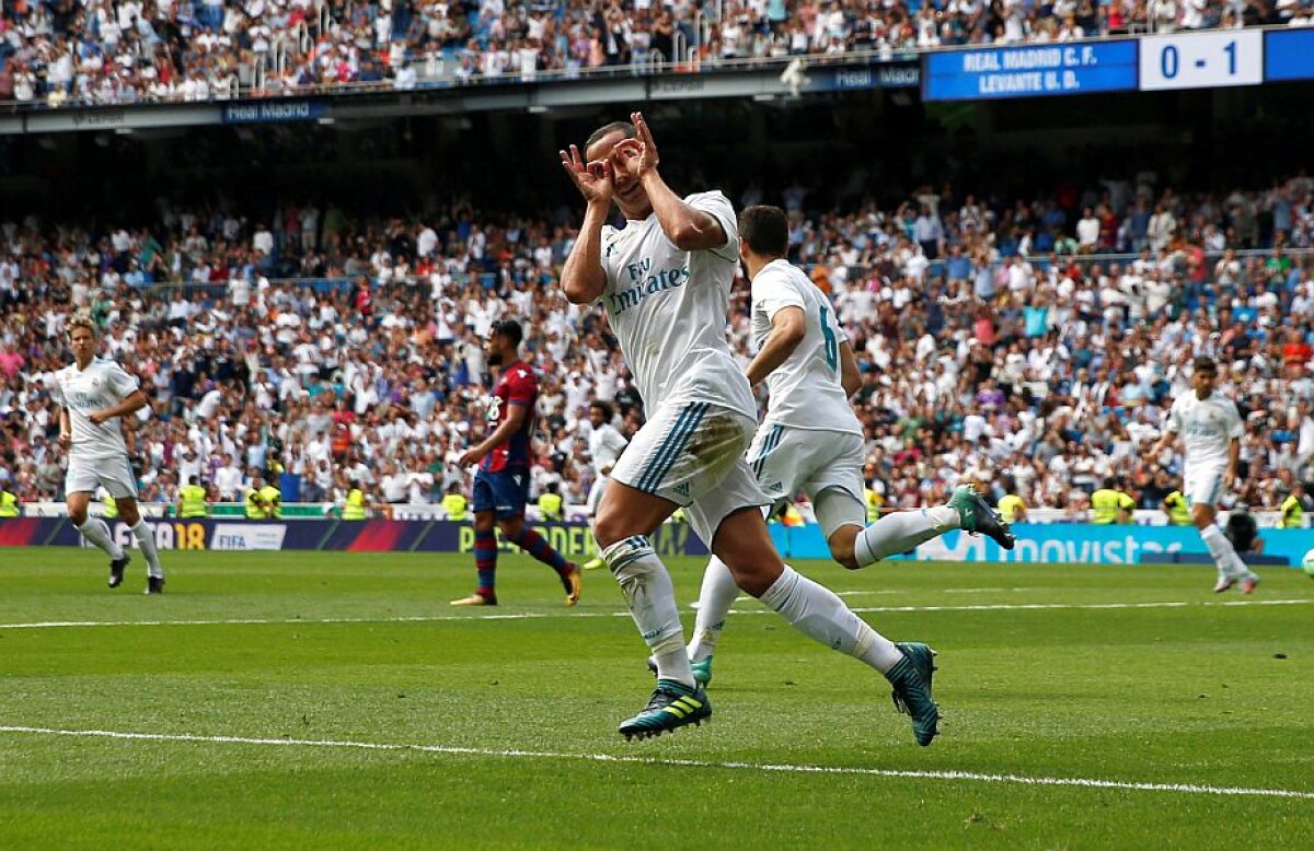 FOTO+VIDEO Real Madrid face un nou pas greșit » Remiză cu Levante pe teren propriu