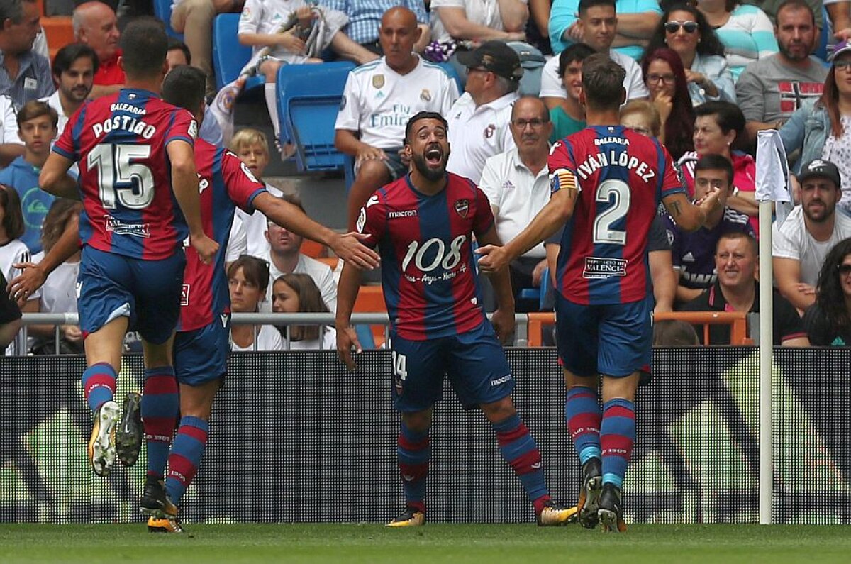 FOTO+VIDEO Real Madrid face un nou pas greșit » Remiză cu Levante pe teren propriu