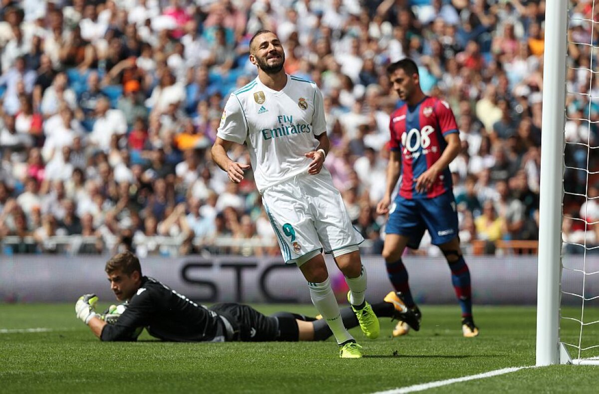 FOTO+VIDEO Real Madrid face un nou pas greșit » Remiză cu Levante pe teren propriu