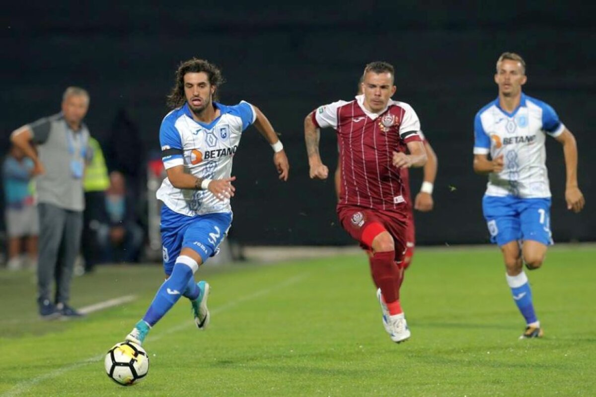 VIDEO+FOTO » CFR Cluj se distanțează în fruntea Ligii 1 după ce a învins-o pe CSU Craiova, scor 2-1