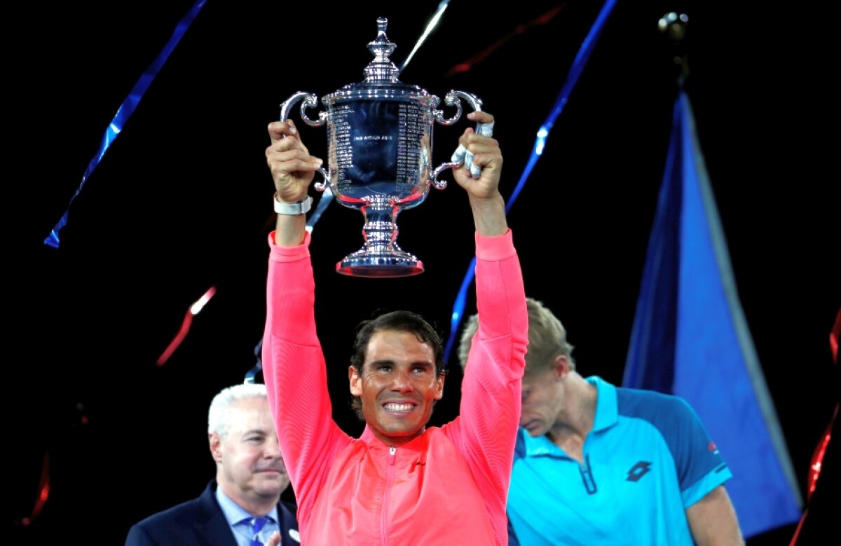 FOTO 2017 de vis pentru Nadal » S-a impus la US Open și a ajuns la 16 turnee de Mare Șlem câștigate în carieră!