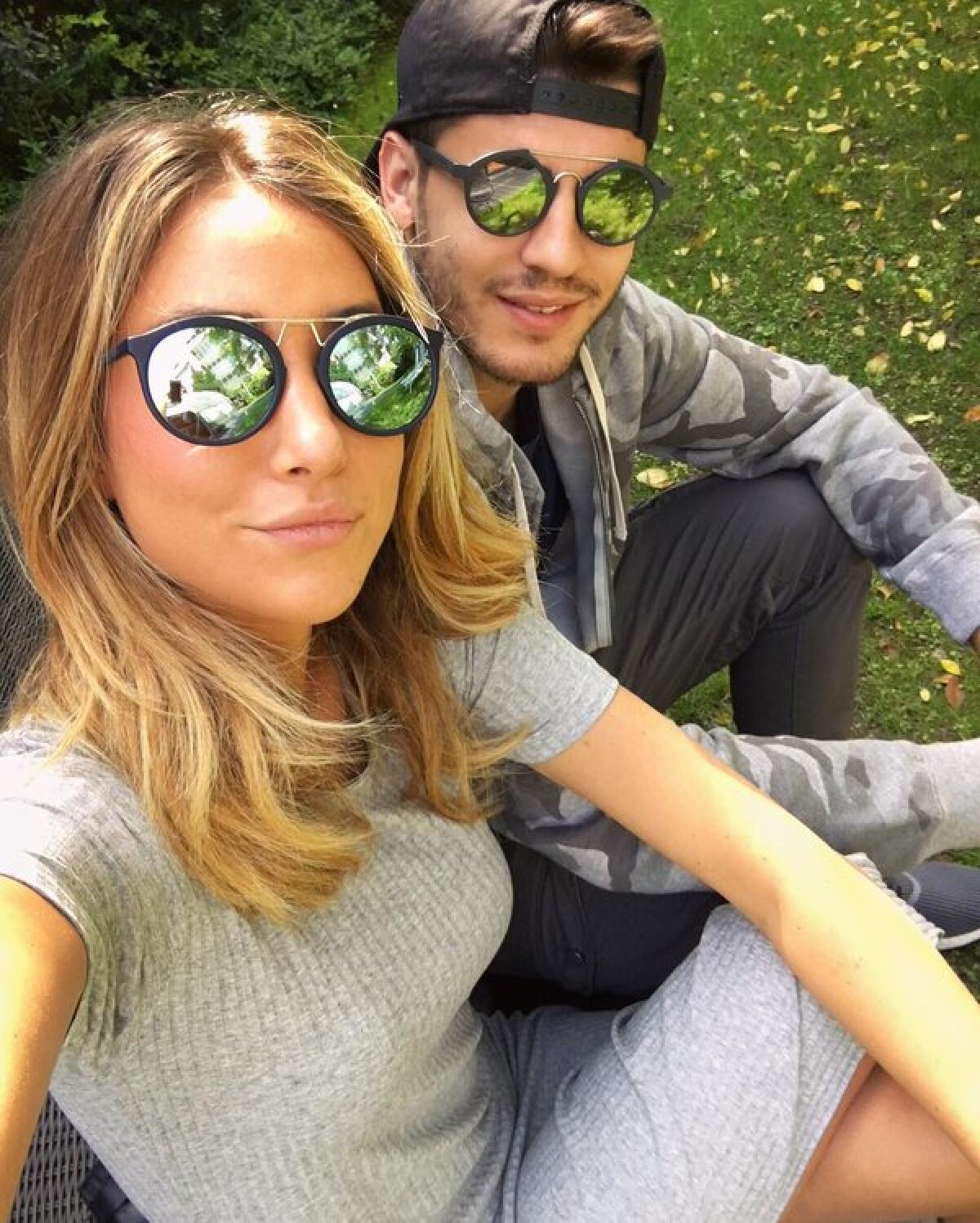 FOTO O familie de vis » Morata înscrie, soția seduce pe covorul roșu!