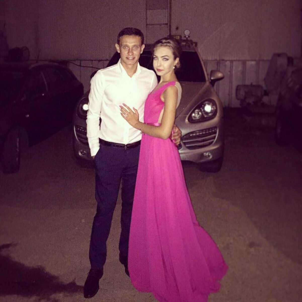 FOTO Imaginea arătată de Vali Costache la cameră, după golul cu ACS Poli » Ea e frumusețea căreia i-a dedicat reușita