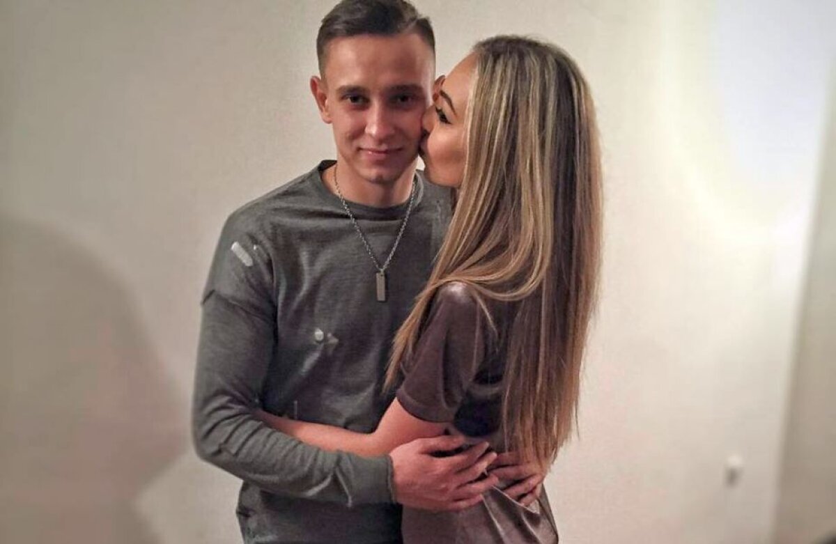 FOTO Imaginea arătată de Vali Costache la cameră, după golul cu ACS Poli » Ea e frumusețea căreia i-a dedicat reușita