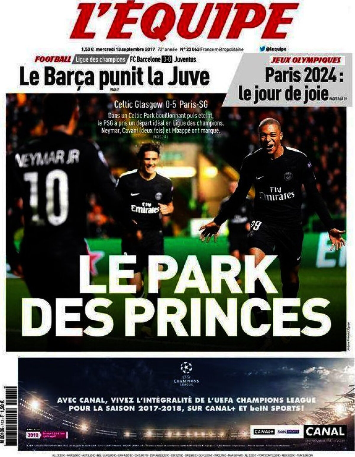 Ce scriu azi ziarele de sport din lume (13 septembrie 2017)