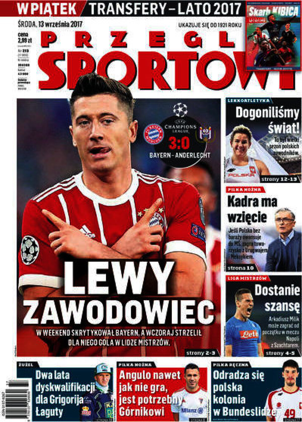 Ce scriu azi ziarele de sport din lume (13 septembrie 2017)