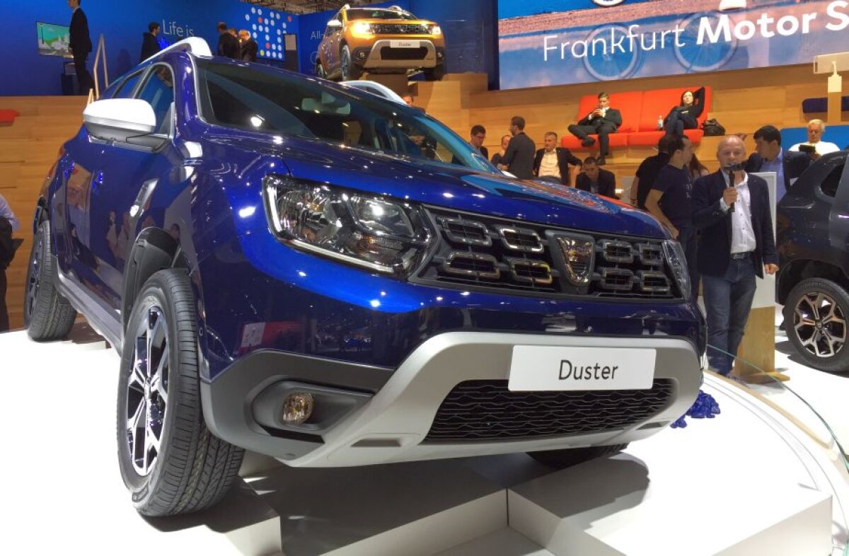 Corespondență GSP din Frankfurt » VIDEO + FOTO Principalele modificări aduse de noul Duster la exterior și interior