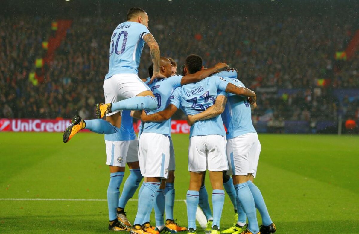 VIDEO+FOTO » Seară magică în Champions League! S-au marcat 26 de goluri în cele 8 partide: Ronaldo a reușit o "dublă", City a făcut scorul serii, iar Șahtior a produs surpriza