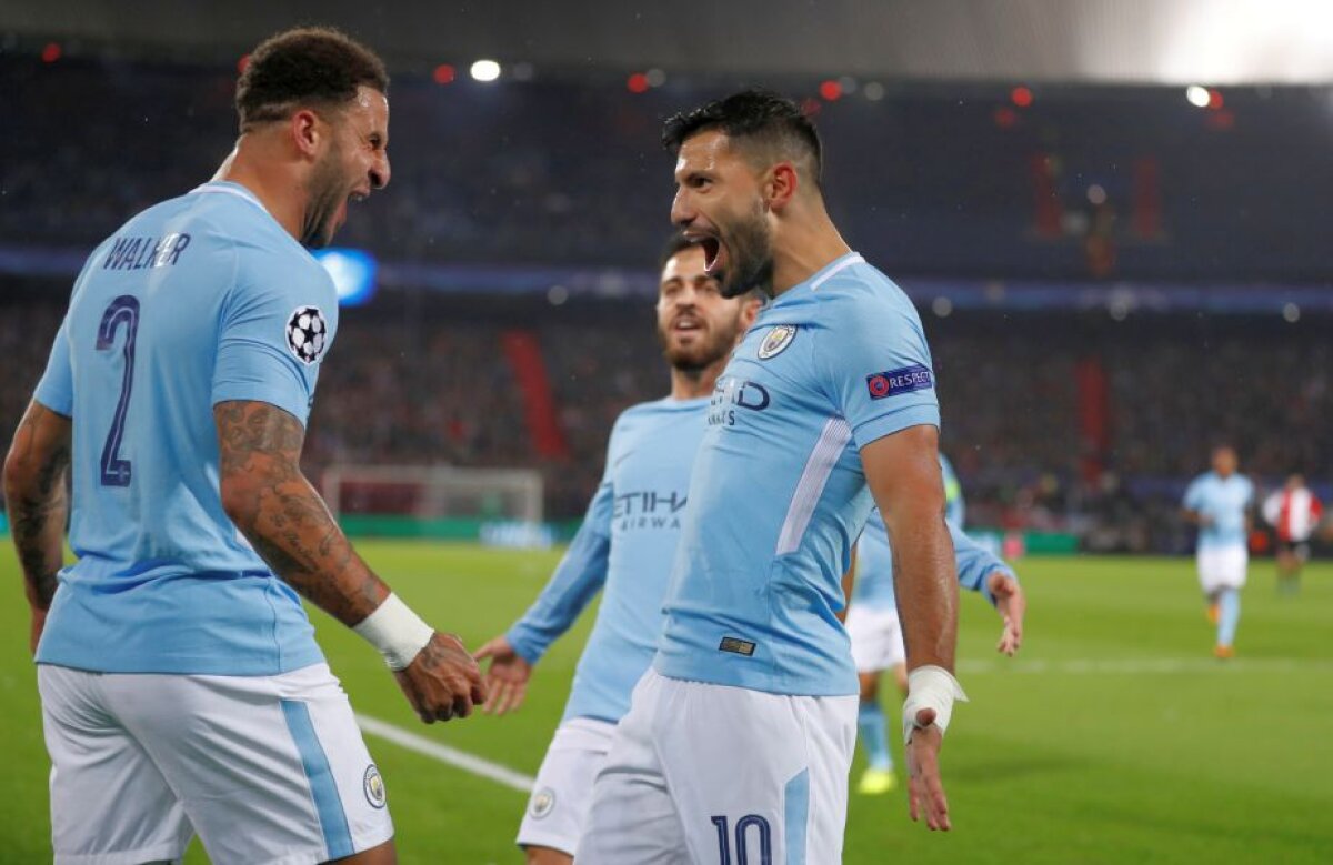 VIDEO+FOTO » Seară magică în Champions League! S-au marcat 26 de goluri în cele 8 partide: Ronaldo a reușit o "dublă", City a făcut scorul serii, iar Șahtior a produs surpriza