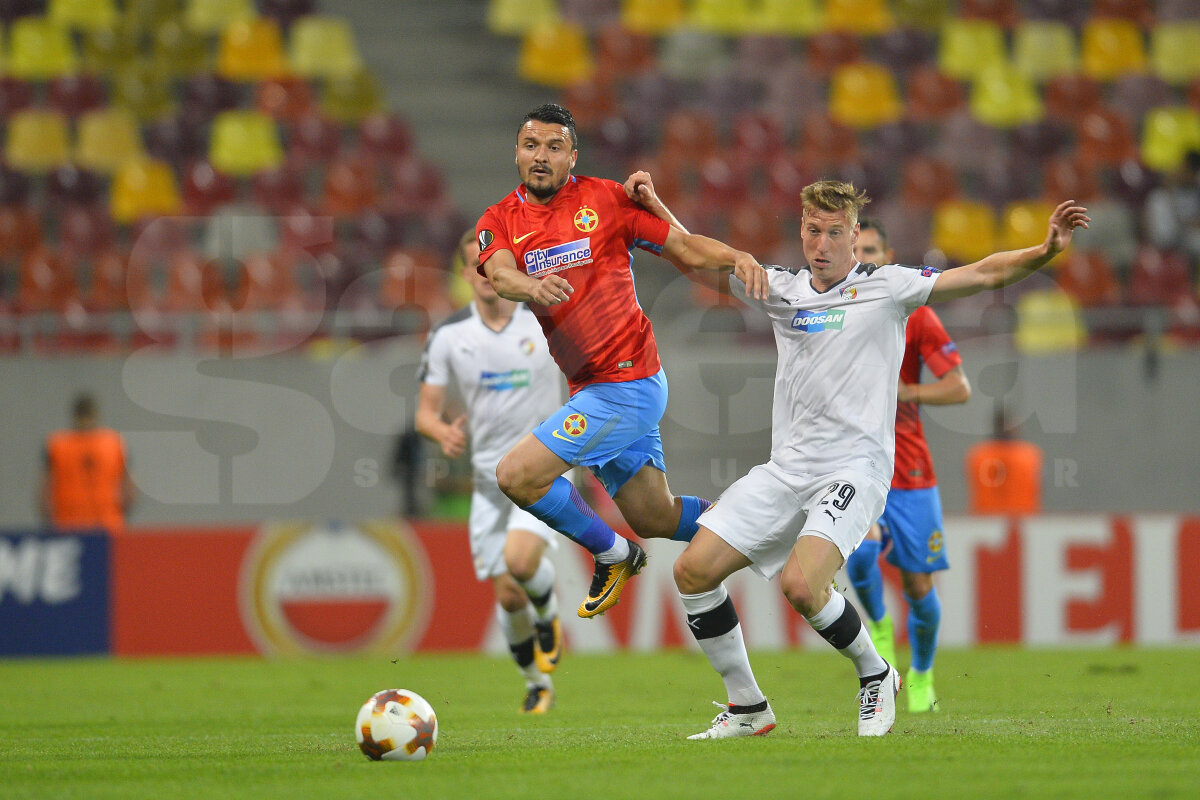 FOTO + VIDEO Victorie-shaorma cu de toate » Succes la scor de neprezentare pentru FCSB cu Viktoria Plzen, într-o seară în care Budescu și Alibec au fost sclipitori