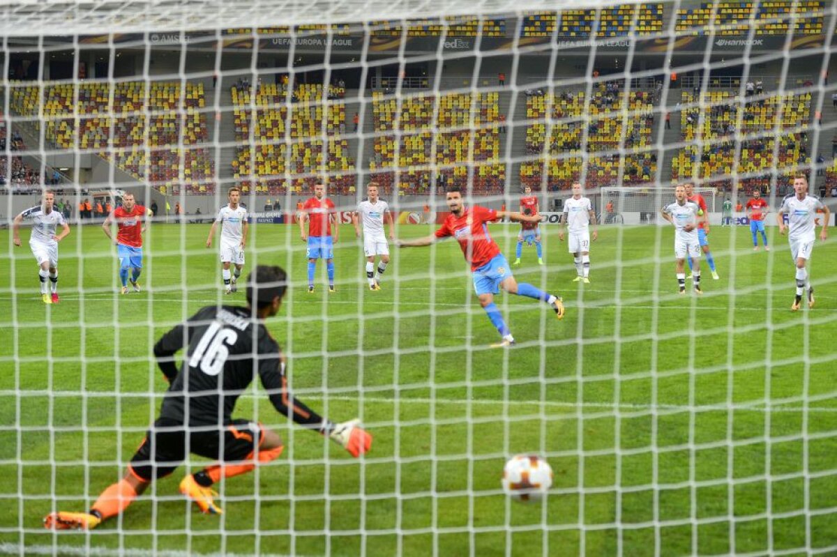 FOTO + VIDEO Victorie-shaorma cu de toate » Succes la scor de neprezentare pentru FCSB cu Viktoria Plzen, într-o seară în care Budescu și Alibec au fost sclipitori