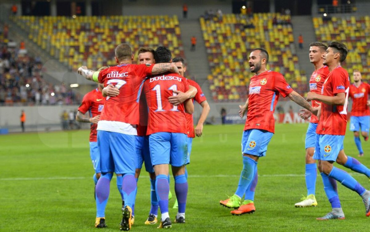 FOTO + VIDEO Victorie-shaorma cu de toate » Succes la scor de neprezentare pentru FCSB cu Viktoria Plzen, într-o seară în care Budescu și Alibec au fost sclipitori