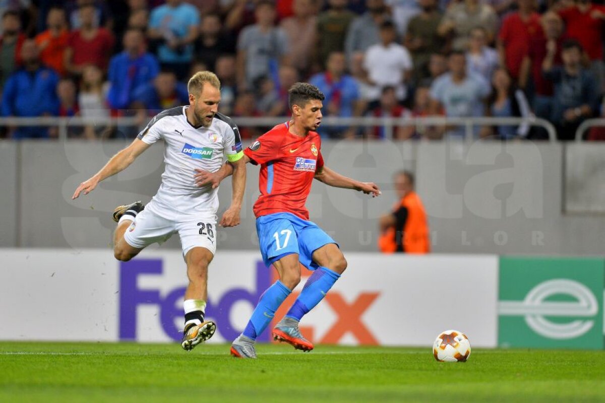 FOTO + VIDEO Victorie-shaorma cu de toate » Succes la scor de neprezentare pentru FCSB cu Viktoria Plzen, într-o seară în care Budescu și Alibec au fost sclipitori