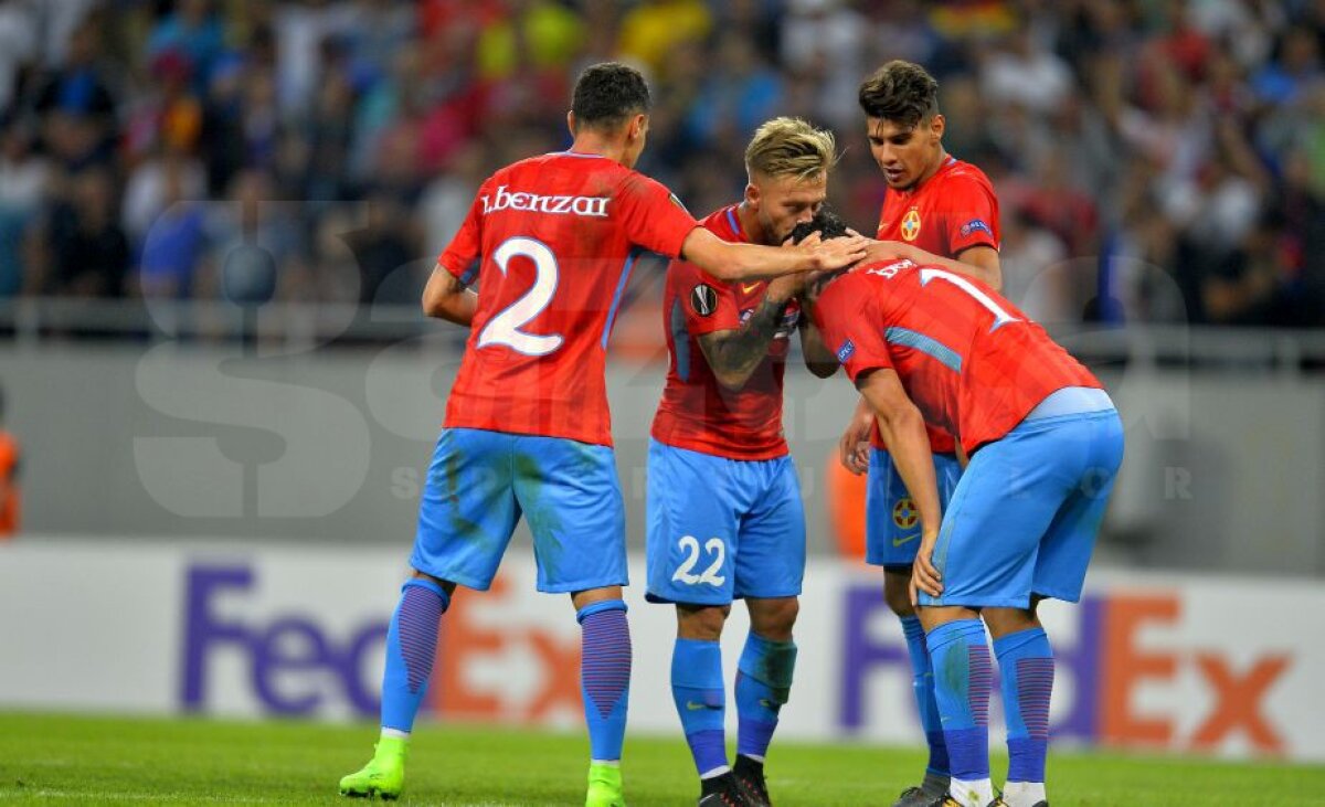 FOTO + VIDEO Victorie-shaorma cu de toate » Succes la scor de neprezentare pentru FCSB cu Viktoria Plzen, într-o seară în care Budescu și Alibec au fost sclipitori