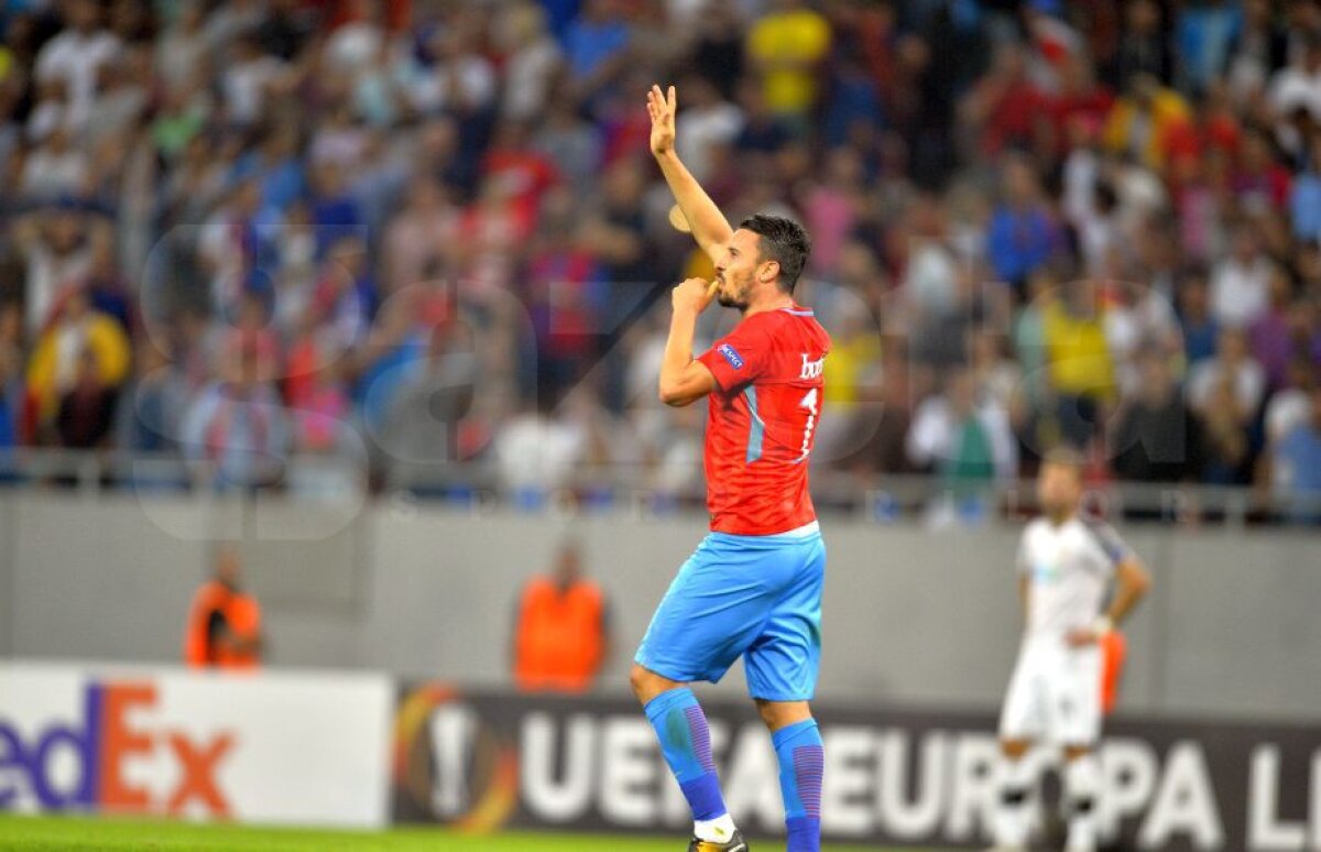 FOTO + VIDEO Victorie-shaorma cu de toate » Succes la scor de neprezentare pentru FCSB cu Viktoria Plzen, într-o seară în care Budescu și Alibec au fost sclipitori