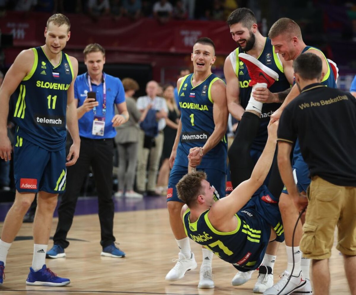 VIDEO + FOTO Spania, marea favorită a Europeanului de Baschet, umilită de Slovenia în semifinale