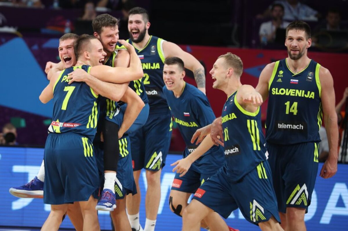 VIDEO + FOTO Spania, marea favorită a Europeanului de Baschet, umilită de Slovenia în semifinale
