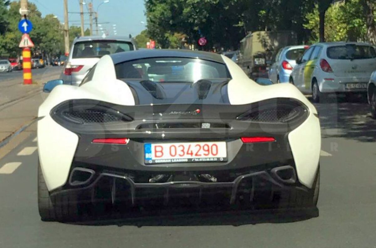 EXCLUSIV Primele imagini cu mașina lui Alibec în București  » Cum arată superbolidul de 170.000 de euro