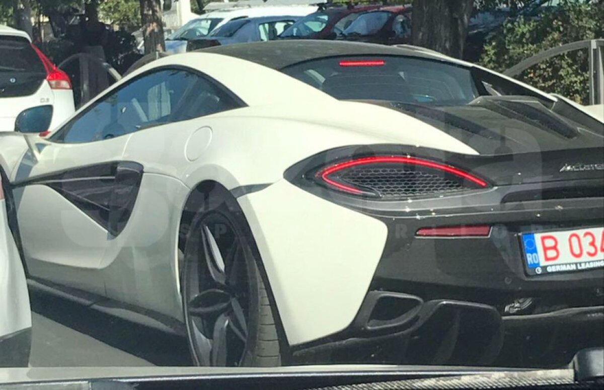 EXCLUSIV Primele imagini cu mașina lui Alibec în București  » Cum arată superbolidul de 170.000 de euro