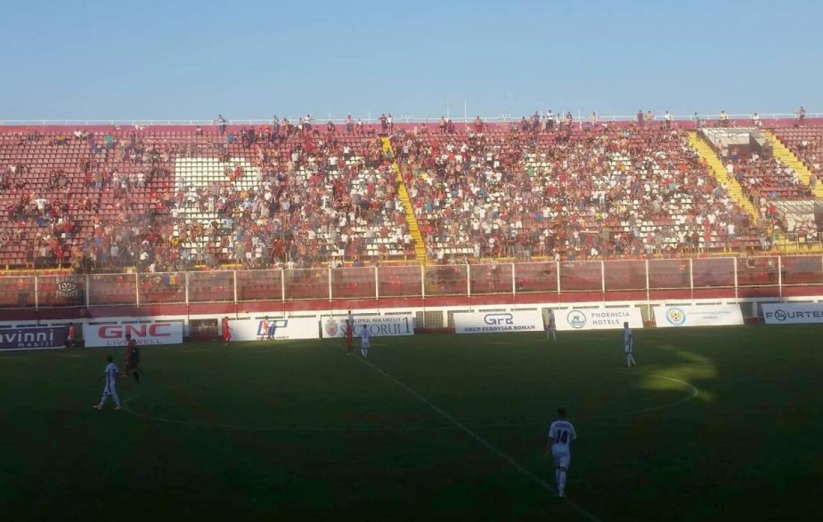 FOTO + VIDEO În fața a 5.000 de suporteri, Rapid a câștigat derby-ul cu Dinamo din Liga a 4-a, 2-0