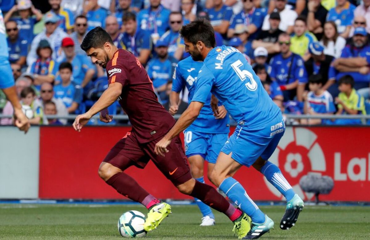 FOTO + VIDEO Barcelona câștigă cu emoții la Getafe, 2-1, și se distanțează la șapte puncte de Real Madrid