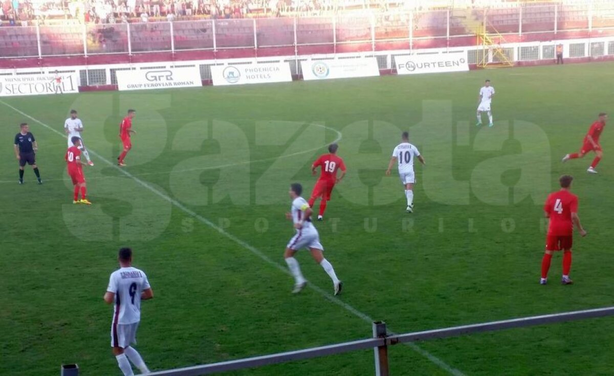 FOTO + VIDEO În fața a 5.000 de suporteri, Rapid a câștigat derby-ul cu Dinamo din Liga a 4-a, 2-0