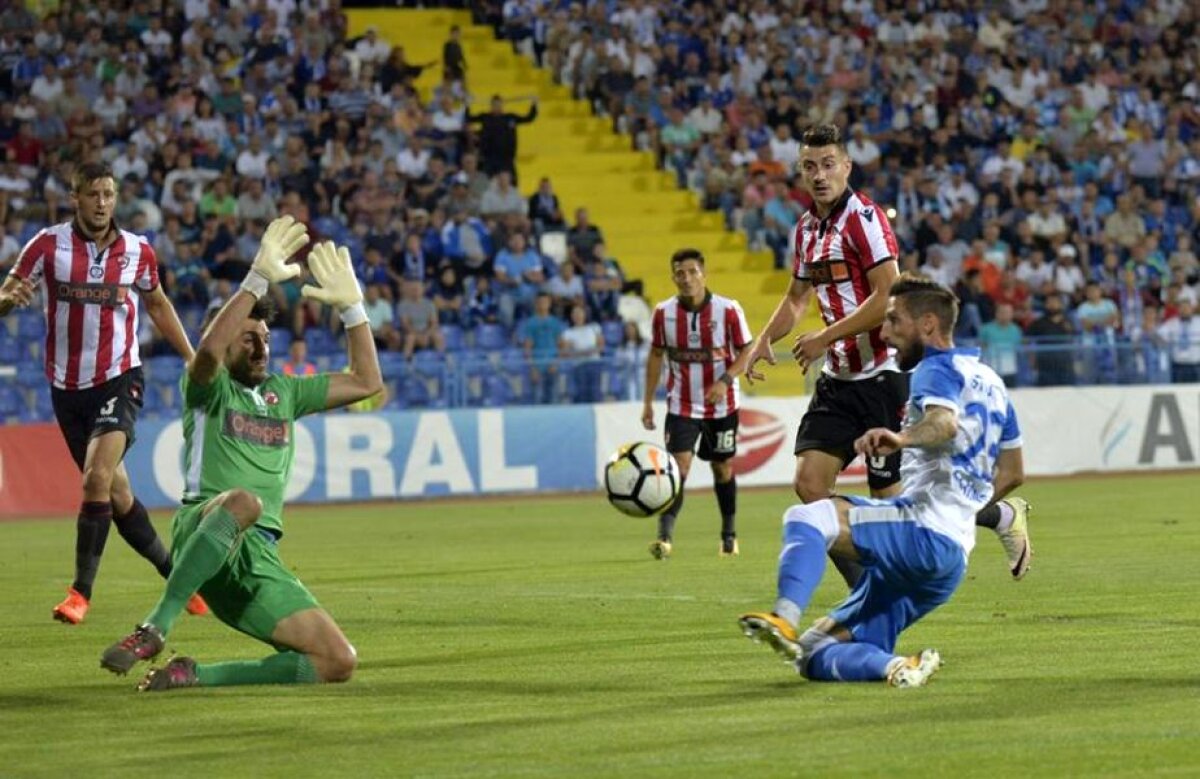 FOTO + VIDEO Dinamo scapă incredibil victoria cu CSU Craiova, deși a condus cu 2-0 la Severin