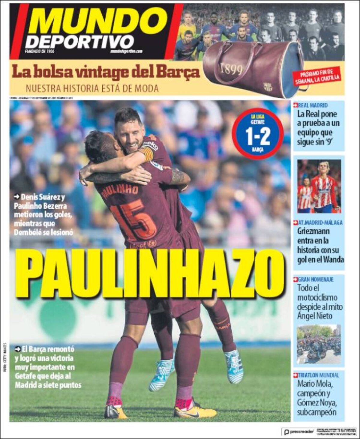 Ce scriu azi ziarele de sport din lume (17 septembrie 2017)