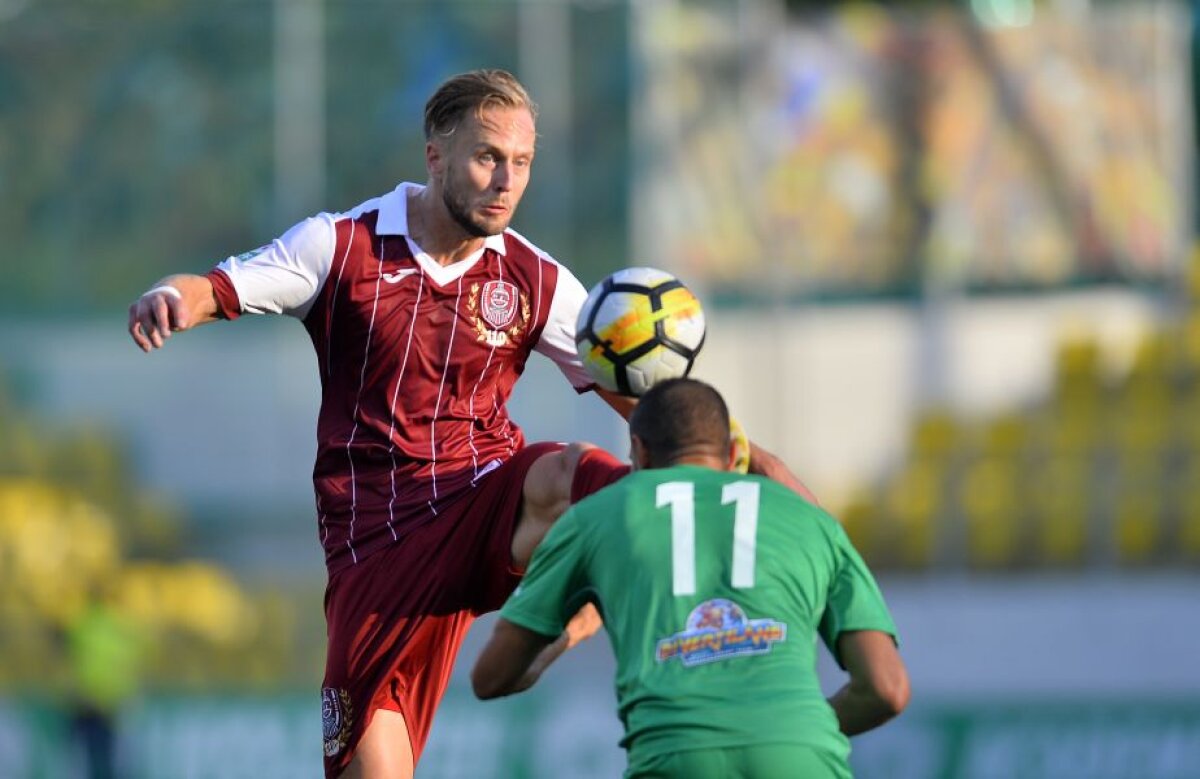 FOTO + VIDEO Victorie specialitatea casei pentru CFR Cluj » "Feroviarii" câștigă la Chiajna, 1-0, după un nou gol marcat din penalty