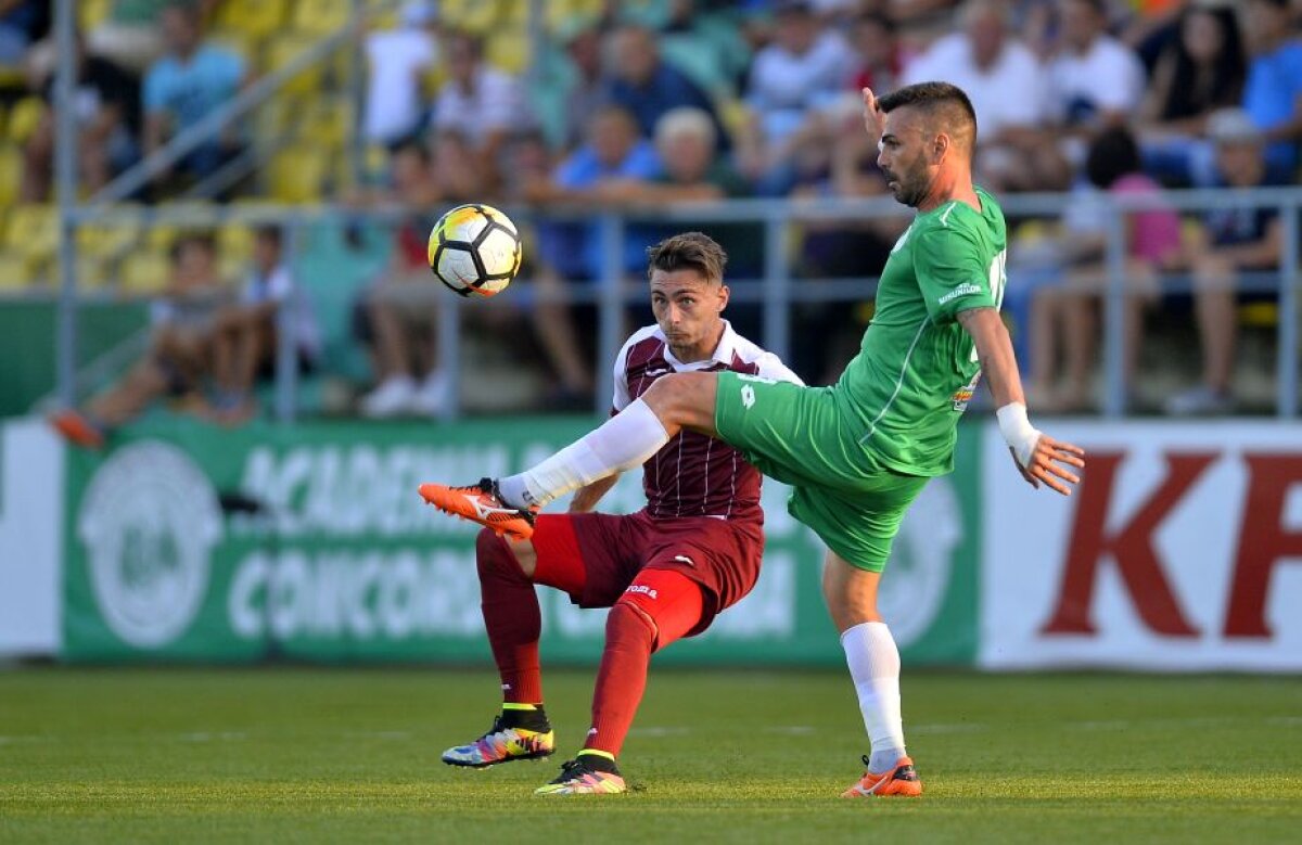 FOTO + VIDEO Victorie specialitatea casei pentru CFR Cluj » "Feroviarii" câștigă la Chiajna, 1-0, după un nou gol marcat din penalty