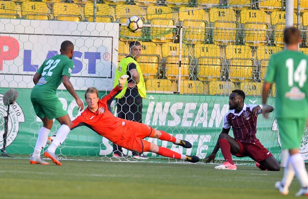 FOTO + VIDEO Victorie specialitatea casei pentru CFR Cluj » "Feroviarii" câștigă la Chiajna, 1-0, după un nou gol marcat din penalty