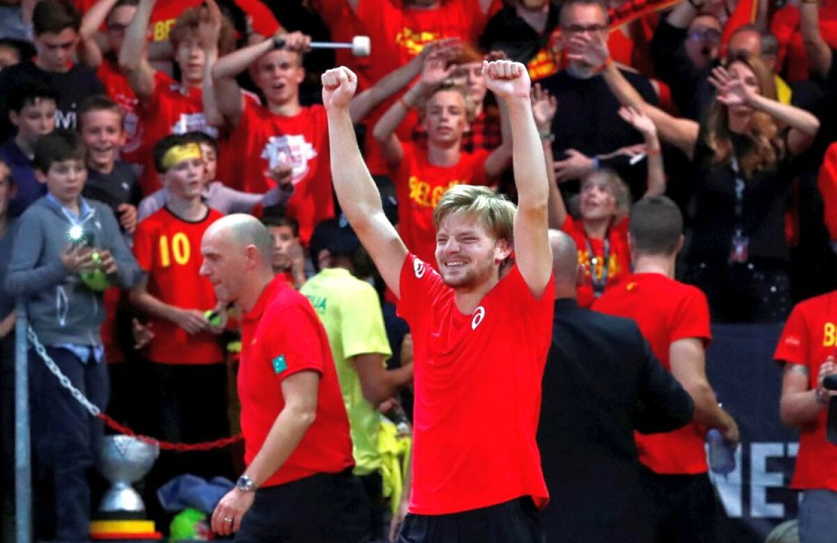FOTO + VIDEO S-au stabilit finalistele Cupei Davis » Deznodământ dramatic în meciul Belgia - Australia