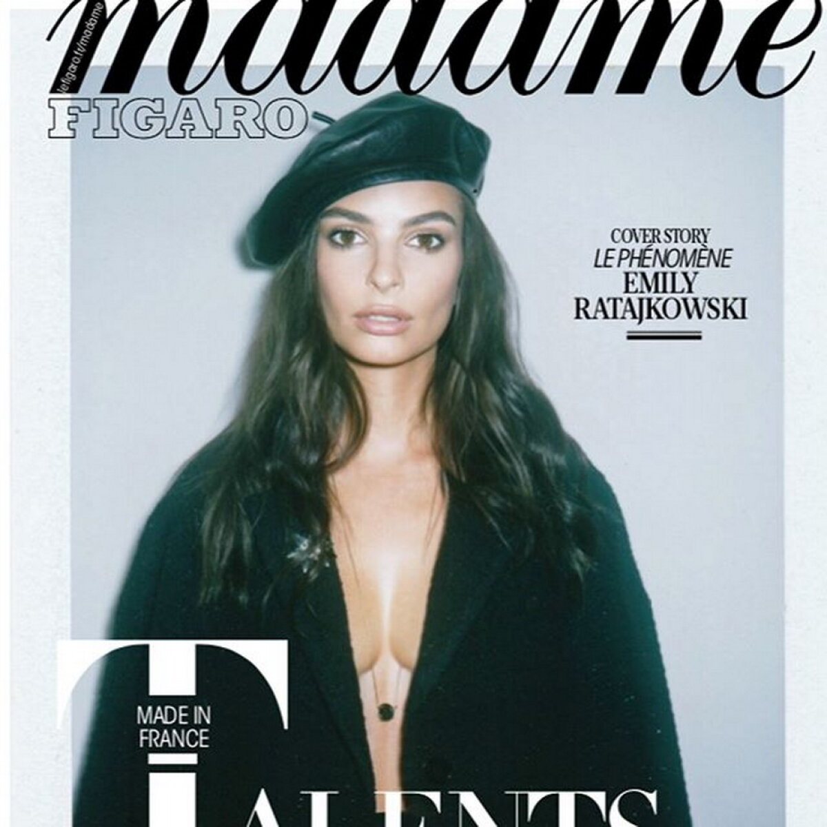 FOTO Revista franceză Madame Figaro a photoshopat o fotografie cu Emily Ratajkowski