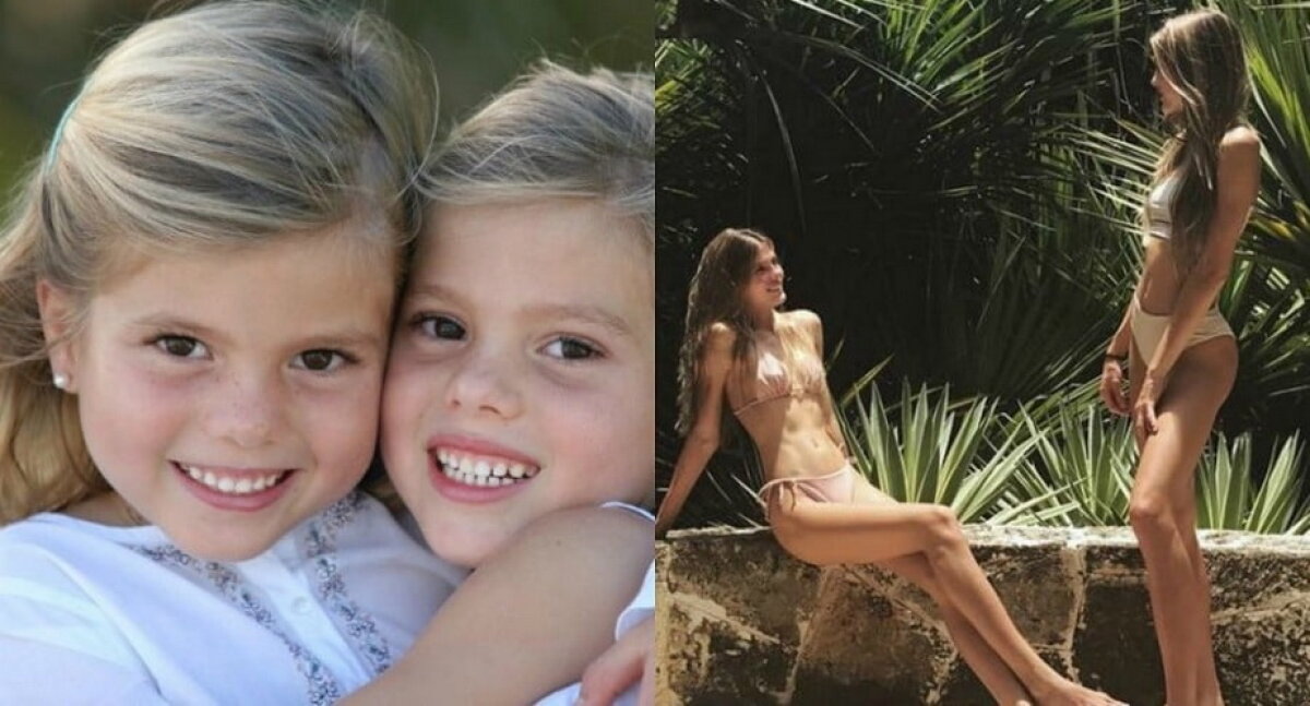 FOTO & VIDEO Fiicele lui Julio Iglesias fac furori pe internet la 16 ani