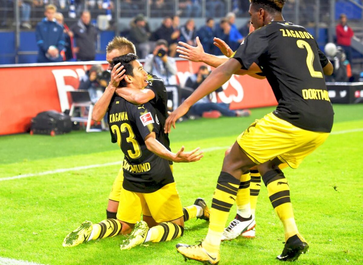 VIDEO + FOTO Borussia, pe primul loc în Bundesliga » Victorie categorică în deplasare » Toate rezultatele serii din Germania