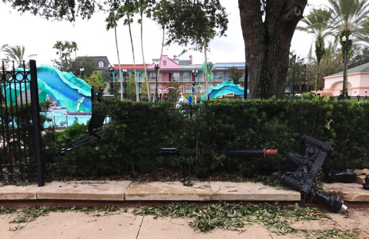 GALERIE FOTO & VIDEO Uraganul Irma a devastat Parcul Disney World din Florida